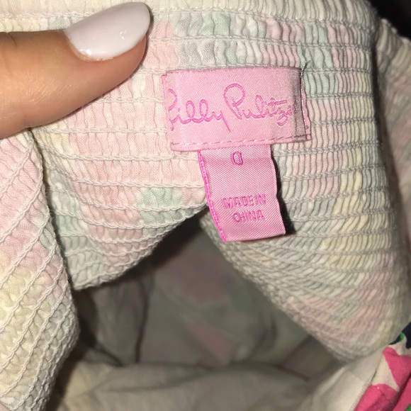 Lilly Pulitzer strapless mini sundress - Picture 3 of 3